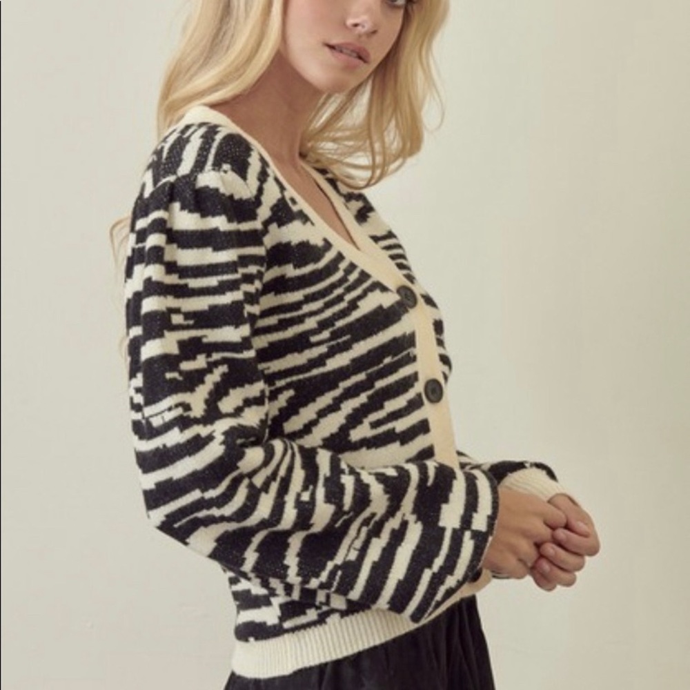 Super soft button up sweater